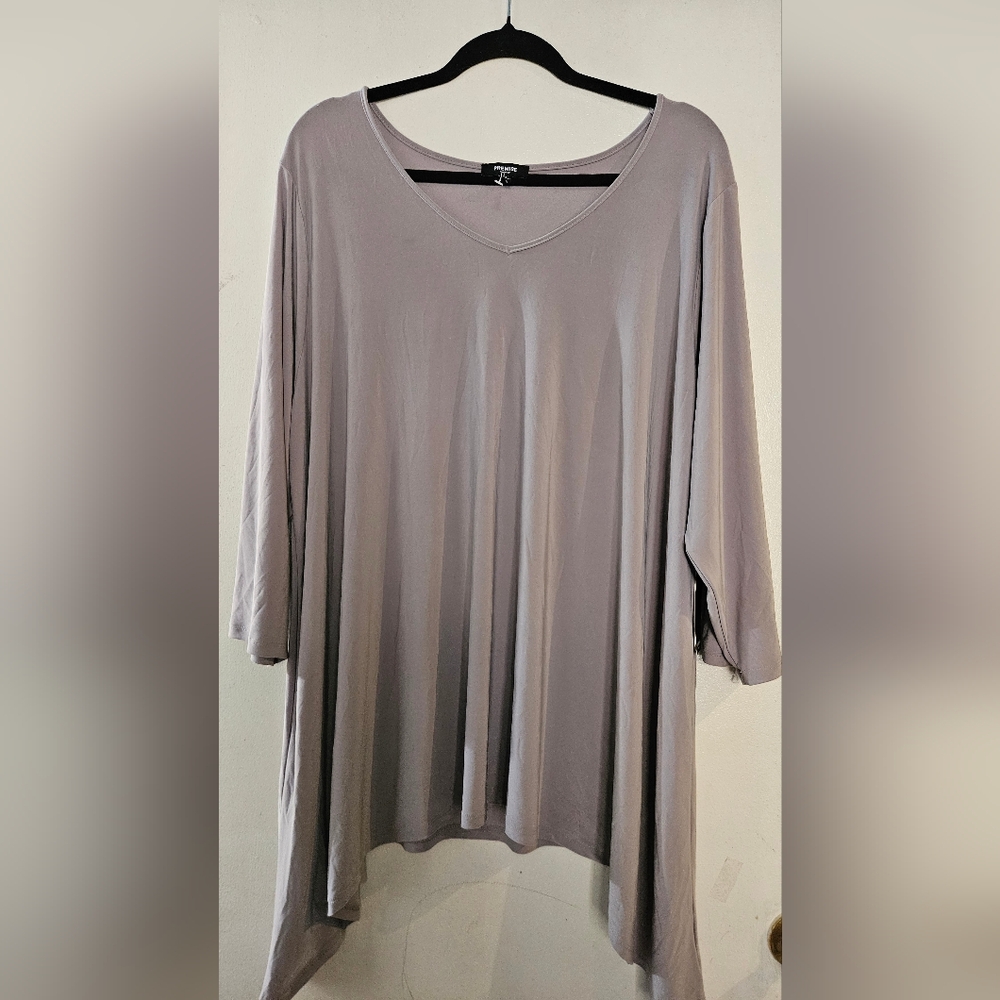 Gray Women's Top